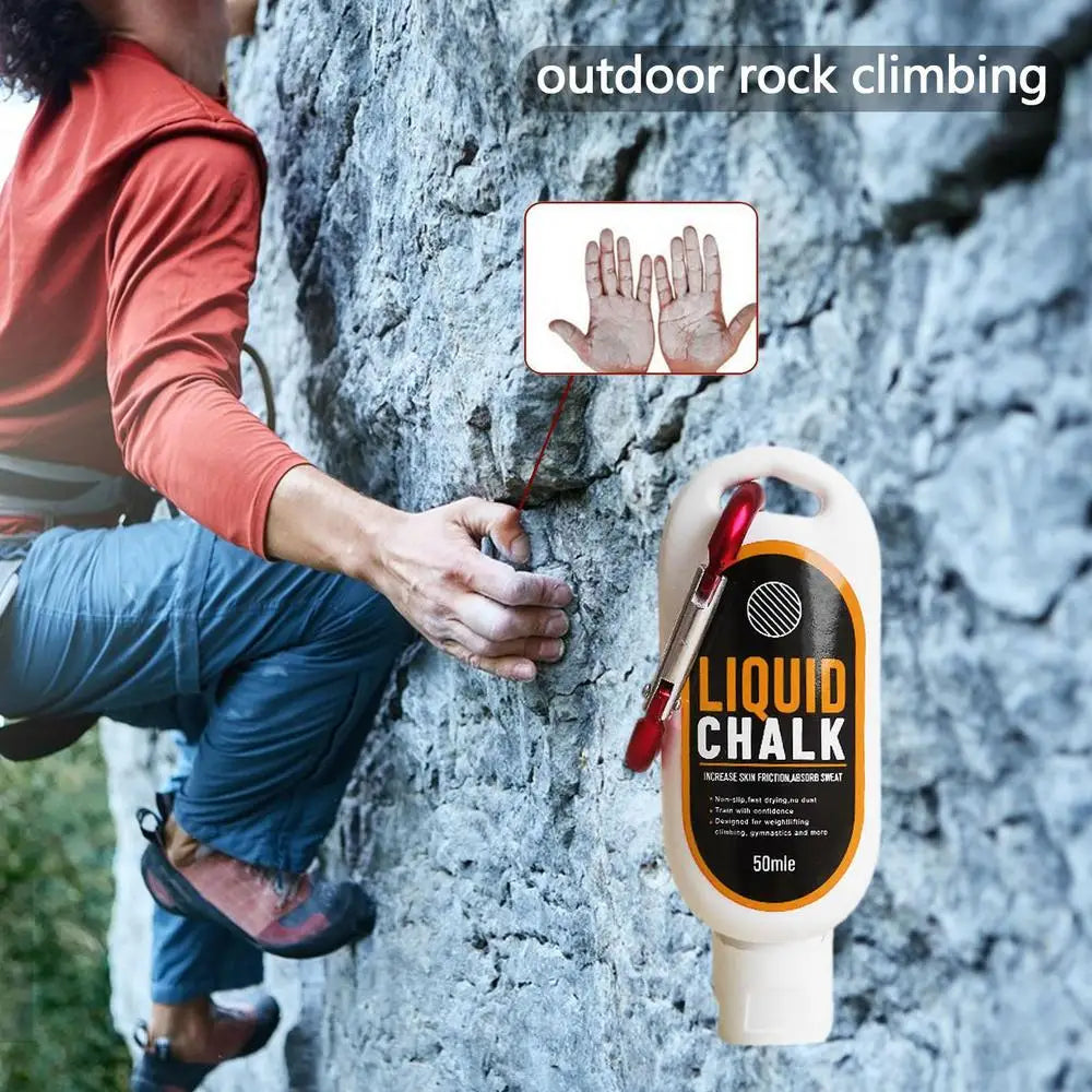 Sports Liquid Magnesium Powder Fitness Lifting Anti Slip Cream Grip Liquid Magnesium For Indoor Rock Climbing Gym 30/50/100ml