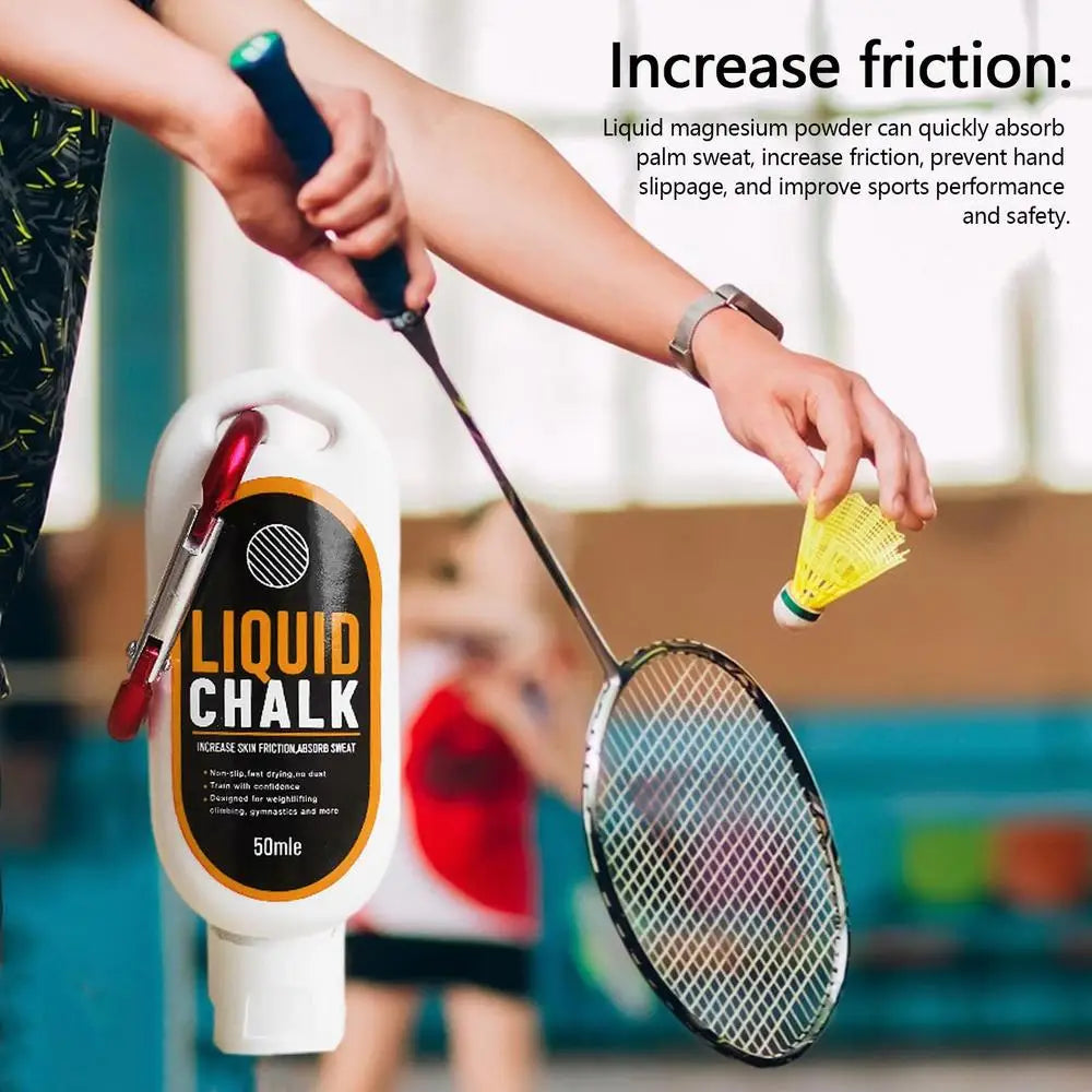Sports Liquid Magnesium Powder Fitness Lifting Anti Slip Cream Grip Liquid Magnesium For Indoor Rock Climbing Gym 30/50/100ml